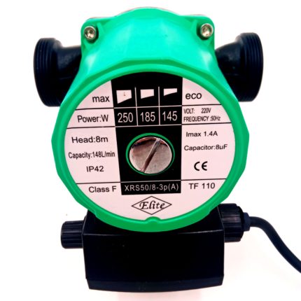 Насос циркуляционный для отопления Elite XRS 50/8-3P (32/80-180) зеленый